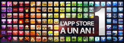 L'AppStore a un an !