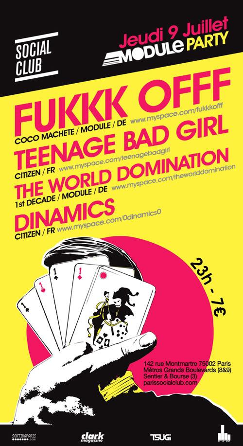 Gift of the week : Fukkk Offf, Teenage Bad Girl, Mondkopf...