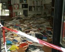 La Ligue de défense juive dévaste la Librairie Resistances
