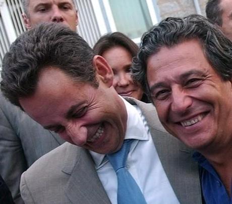 Nicolas Sarkozy et Christian Clavier.