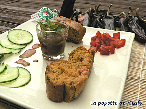 Cake aux saveurs basques