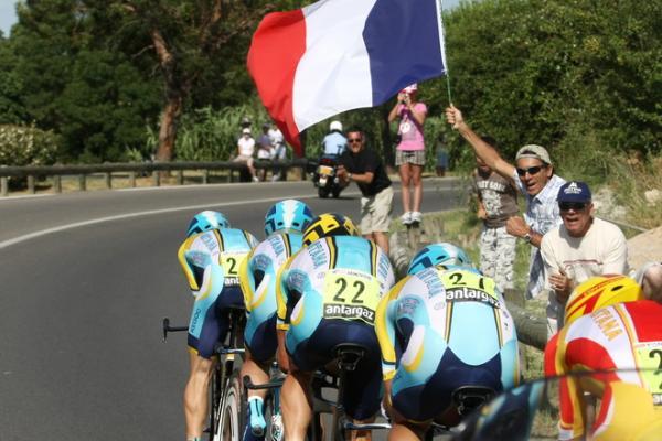 Tour de France 2009 : Impressions-du-contre la montre par équipe de Montpellier