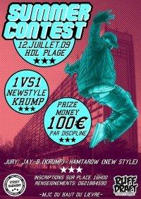 Summer contest #1 Battle danses HipHop Newstyle et Krump