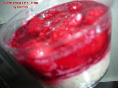 RISOTTO AUX FRAMBOISES