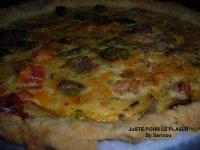 QUICHE AUX LÉGUMES