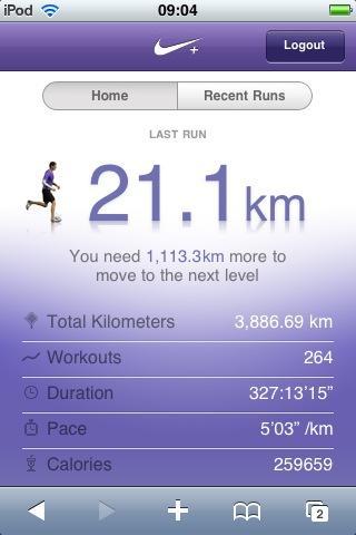 Nike Running Mobile - Home Quadra94