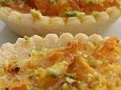 Tartelettes lemon curd pêches