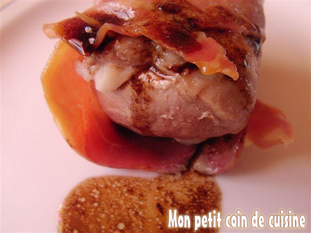 Filet mignon de porc au balsamique