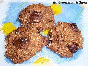 Biscuits sains cacao quinoa