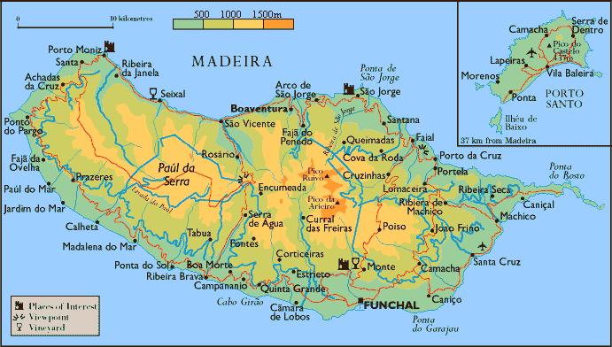 l'île de madére (portugal)
