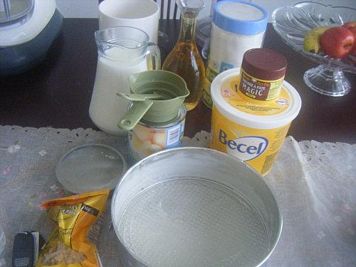 Reel gateau aux poires refait et Blog Judith Creations