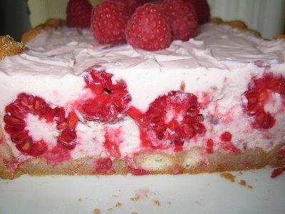 Terrine au yaourt et framboises!!!!