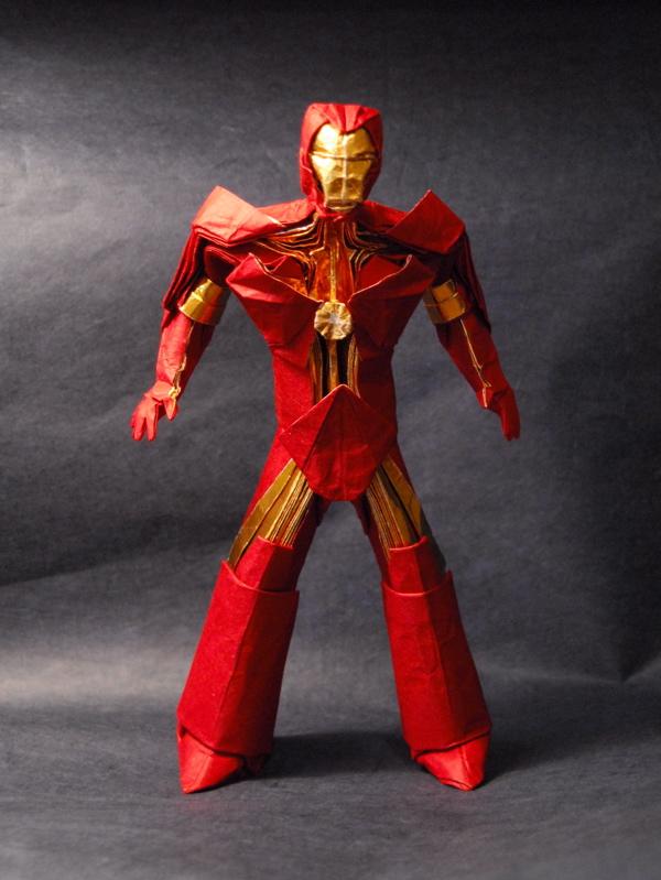 Iron Man en origami