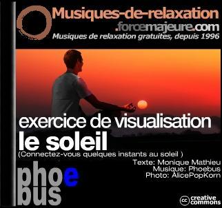 Visualisation du Soleil: exercice de visualisation guidée en téléchargement mp3 gratuit et légal Visualisation du Soleil: exercice de visualisation guidée en téléchargement mp3 gratuit et légal