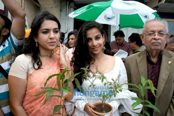 Vidya Balan pour 'Clean and Green Mumbai'
