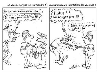 en grippe et bande dessinée