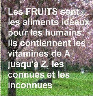 Bon a savoir sur les fruits, et rendons visite a Super Nany