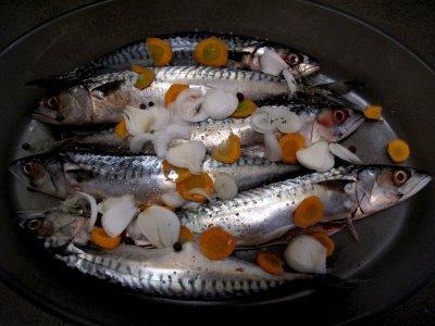 Maquereaux au vin blanc