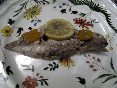 Maquereaux au vin blanc