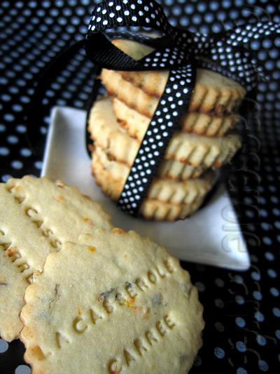 Petits beurres à la lavande, parfumés à l'orange
