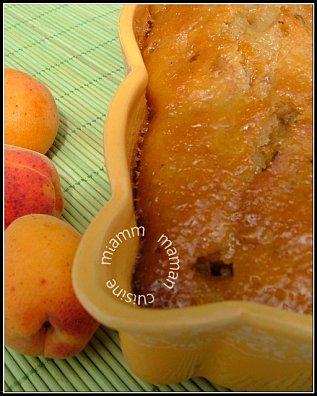 Cake aux abricots fondants & amandes craquantes