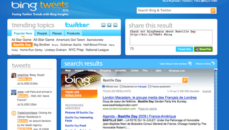 bingtweets-1 bingtweets 1 BingTweets: un moteur de recherche hybride Twitter +Bing