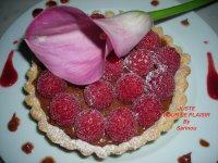 TARTELETTES FRAMBOISES GANACHÉES CHOCOLAT CITRON