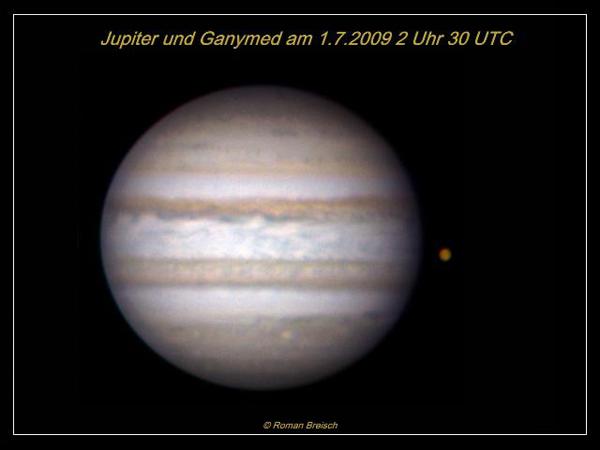Jupiter avec Ganymède par Roman Breisch