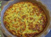 Clafoutis courgette parmesan