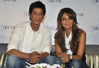 Shahrukh Khan & sa femme Gauri