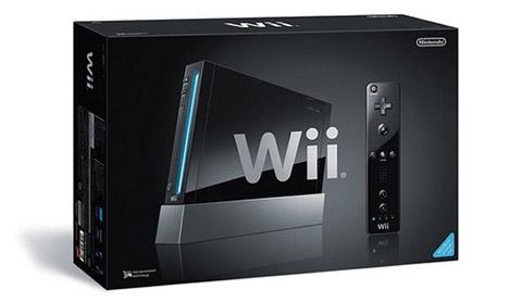 Wii Noire disponible qu’au Japon