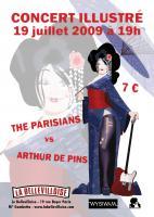 Arthur de Pins et The Parisians pour un concert illustré : tous à La Bellevilloise !