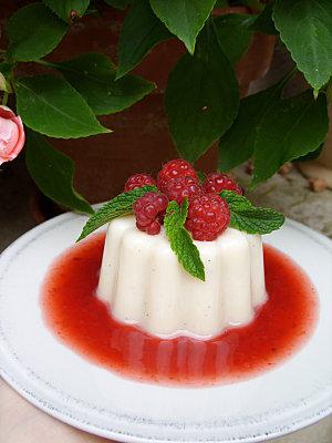 Petits flans d'amande à l'agar-agar