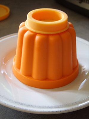 Petits flans d'amande à l'agar-agar