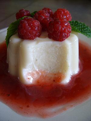 Petits flans d'amande à l'agar-agar