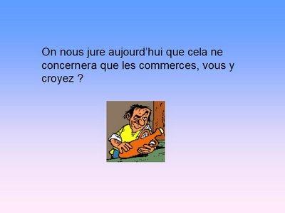 Et le dimanche tu travailleras ...