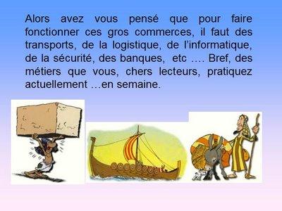 Et le dimanche tu travailleras ...