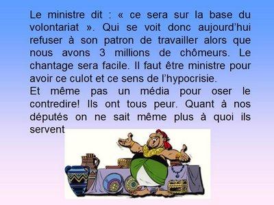 Et le dimanche tu travailleras ...