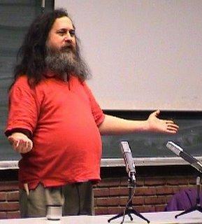 Diffusion d'une conférence de Richard Stallman sur le logiciel libre