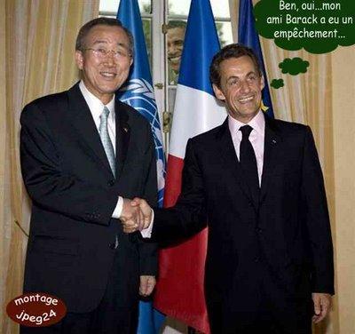 Sarko se verdise comme Chirac