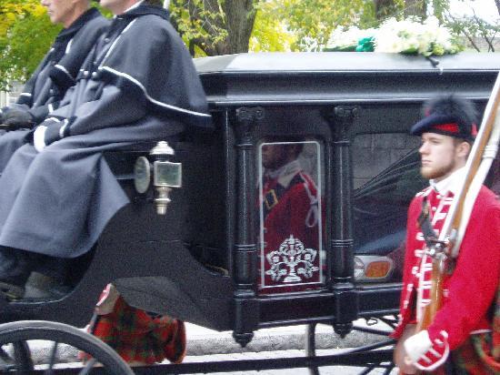 Québec (ville), Canada : Funeral of a coachman 