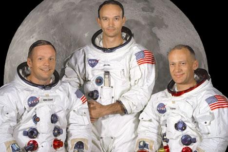 Neil Armstrong, Michael Collins et Buzz Aldrin (de g. à dr.) ont réalisé un rêve inscrit dans l’ADN de l’humanité: aller sur la Lune. Quand Apollo 11 s’apprête à partir, ce 16 juillet 1969, rien n’est gagné.
