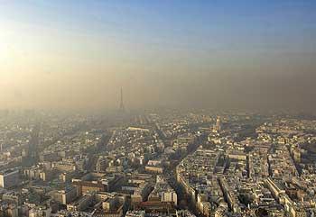 Pollution atmosphérique à Paris