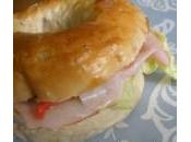Sandwich moment: bagel mi-japonais mi-occidental