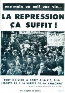 1986 Verite Rhone Alpes La Repression Ca suffit