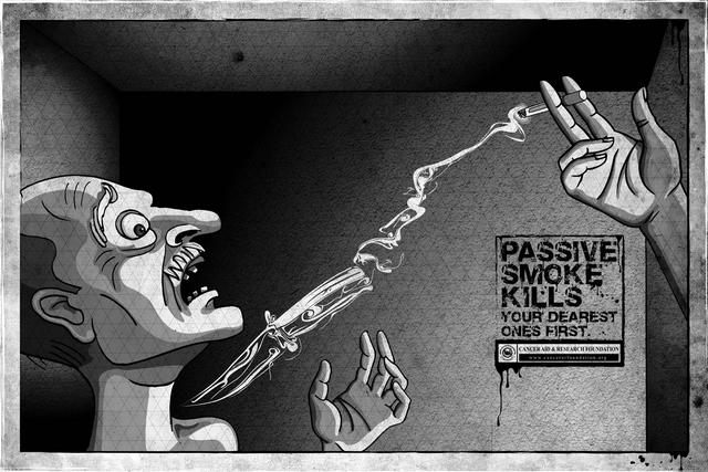 La pub du jour : Le tabagisme passif tue vos proches en premier [Tabac]