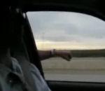 vidéo superman voiture