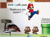 Grand concours: Stickers géants Super Mario gagner