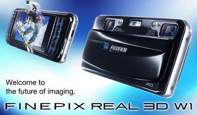 FinePix Real 3D W1 : Fujifilm lance l'appareil photo 3D