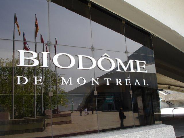 Visite au Biodome pas terminee et blog Moqueplet